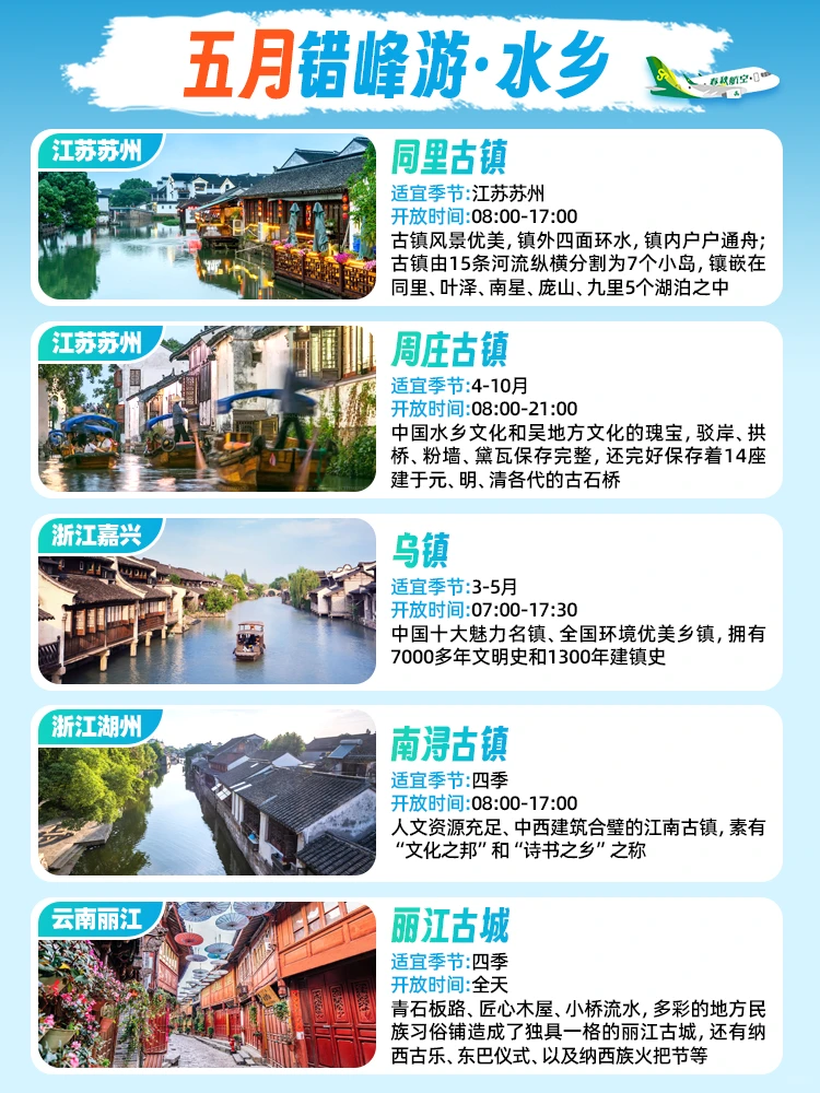 🗺️五一错峰游｜反向旅游打卡地🌷超小众景点