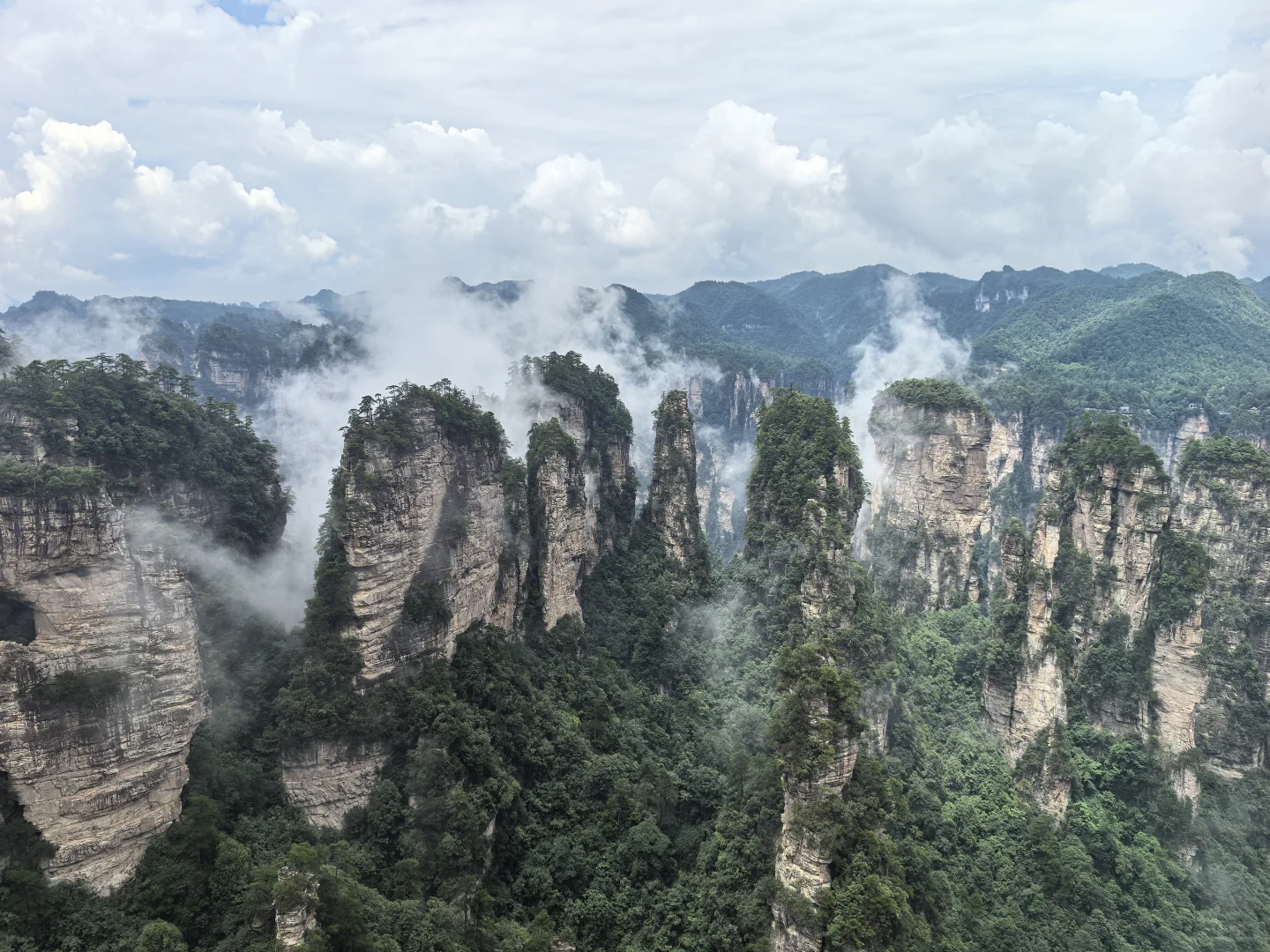 张家界暴雨后,我被自然深深“看见”