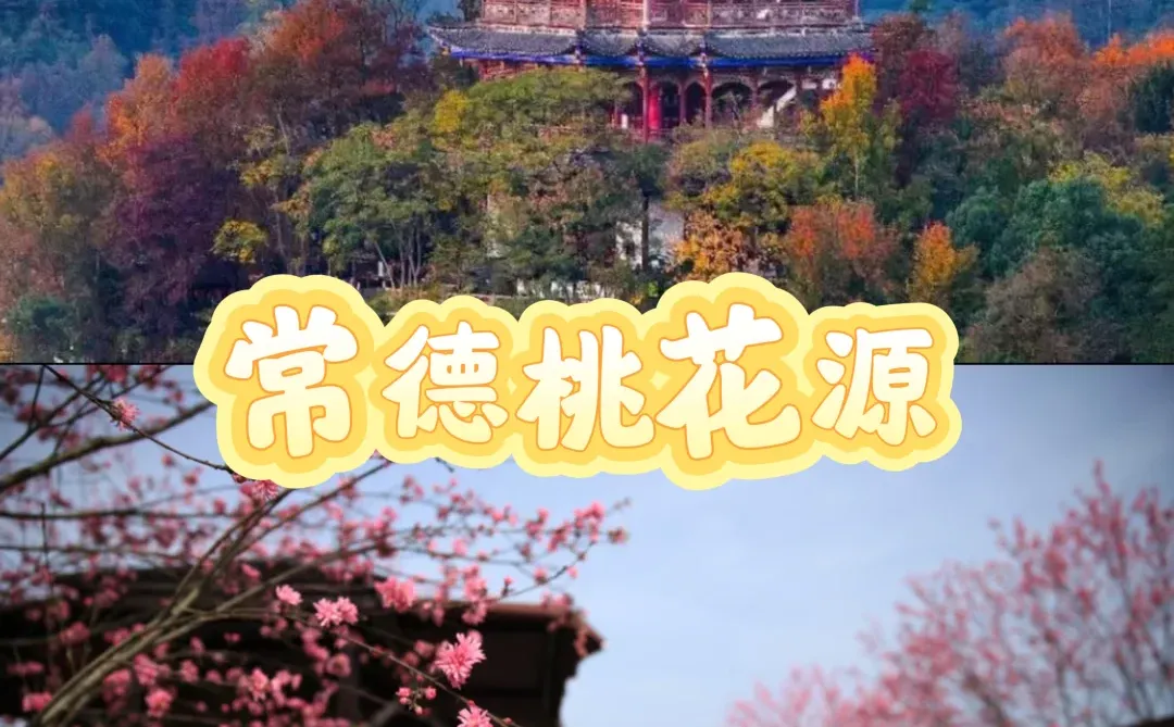 国庆去哪玩，湖南常德桃花源门🎫，划算ding！