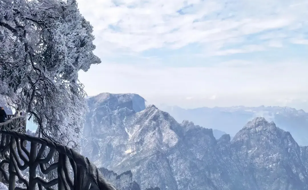 张家界12月-2月看雾凇一定要去
