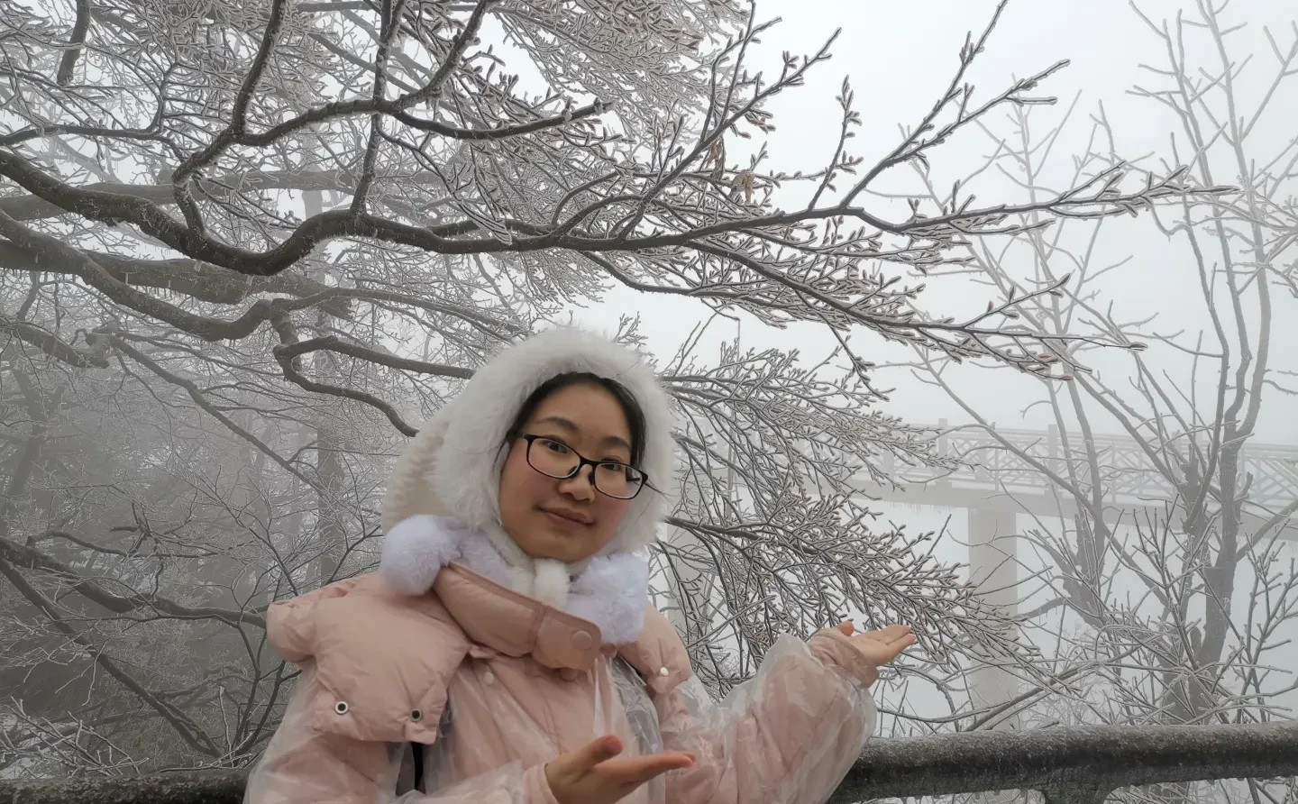 今年三月的天门山