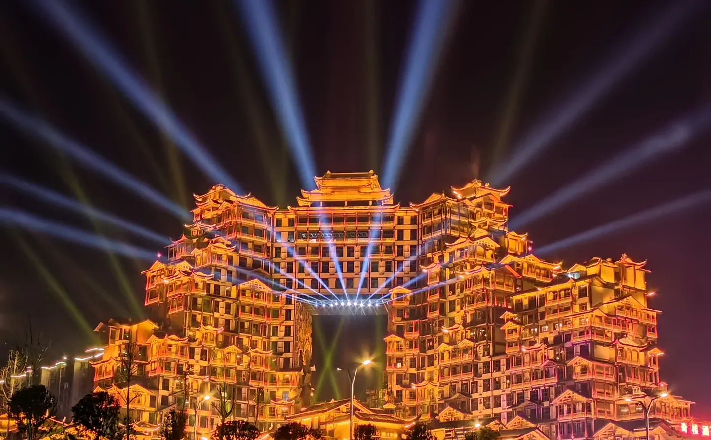 张家界七十二奇楼拍照机位