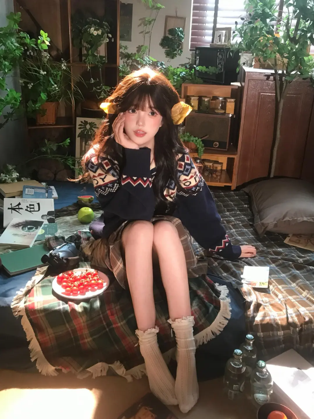 常德写真丨韩系居家少女₊˚ 🌰