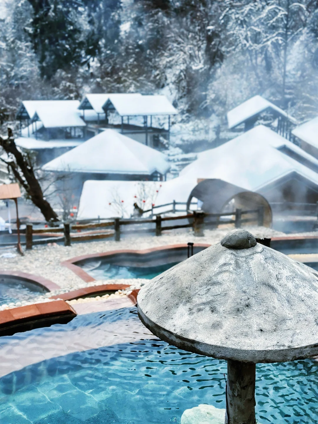 ❄️ 张家界：冰雪峰林+温泉的仙境暖冬之旅