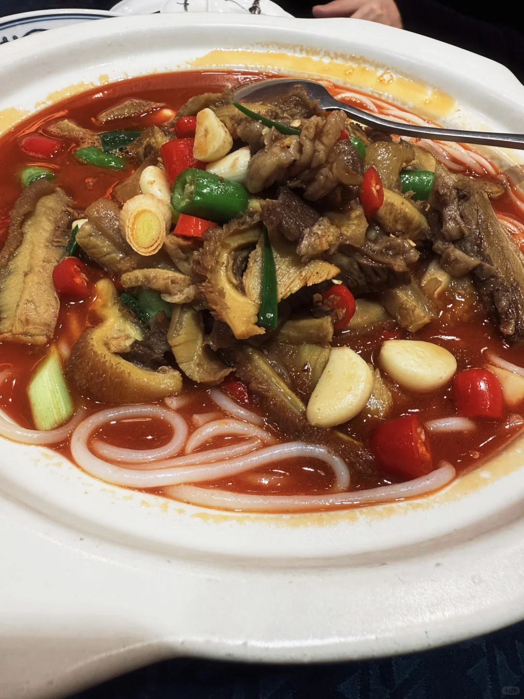 🏮宝藏常德菜招牌牛杂配米粉，香辣过瘾