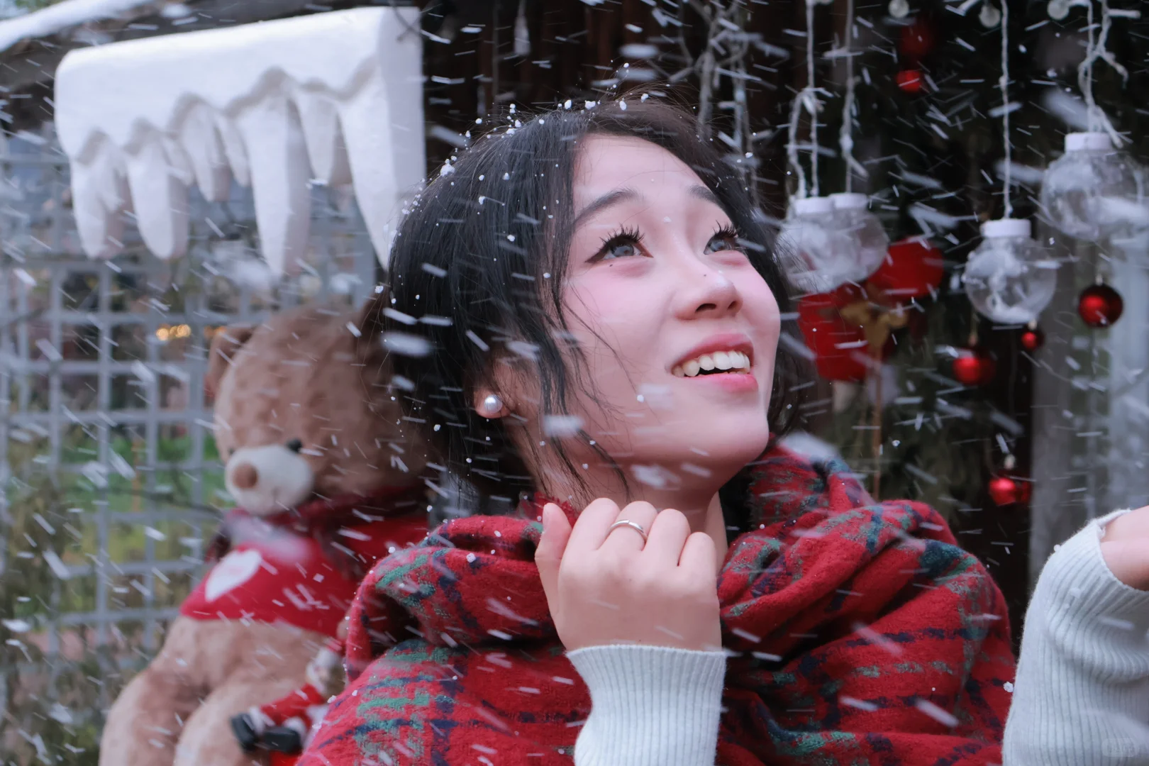 救命！张家界20米不到的雪天陪拍太香了