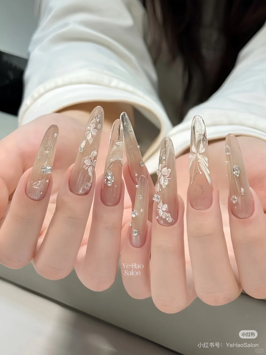 长沙千元美甲找打版本模特