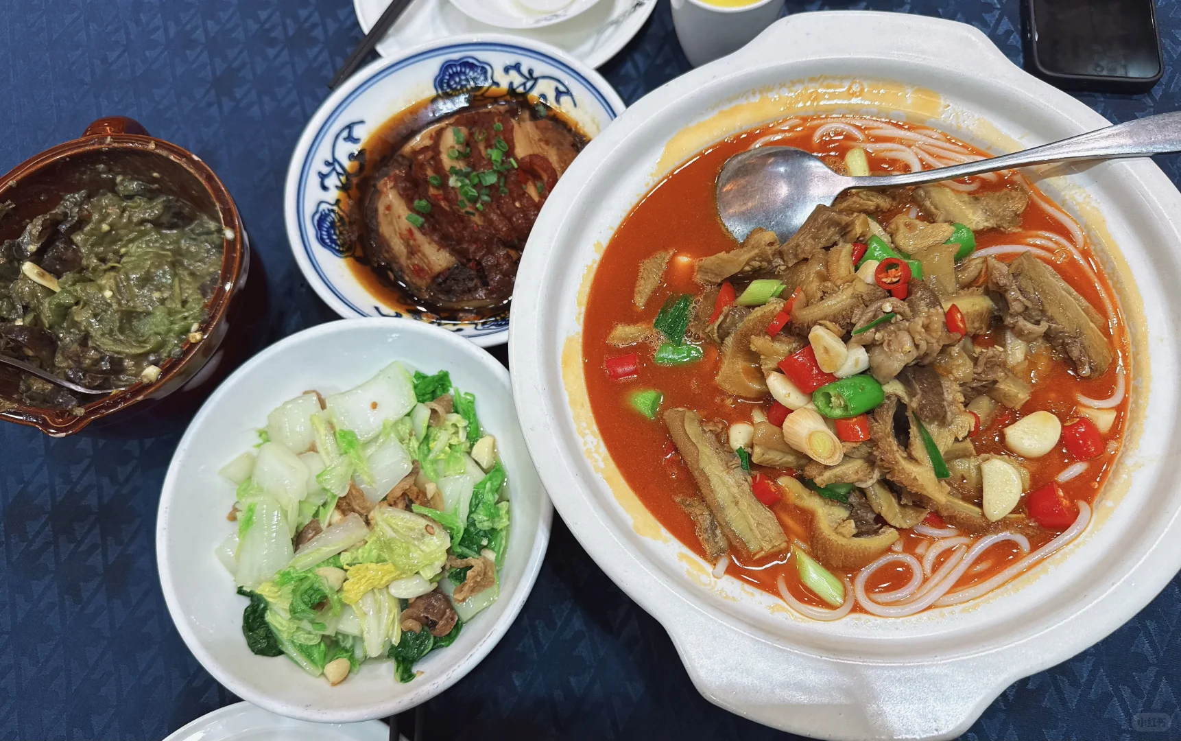 🏮宝藏常德菜招牌牛杂配米粉，香辣过瘾