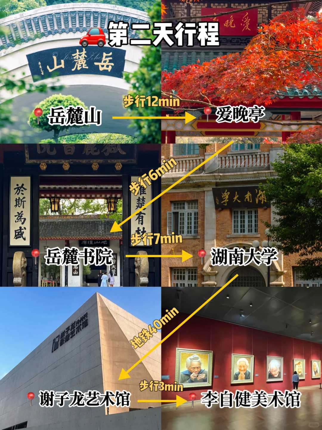 拒绝踩雷绕路❗️长沙3天2夜省心路线📝