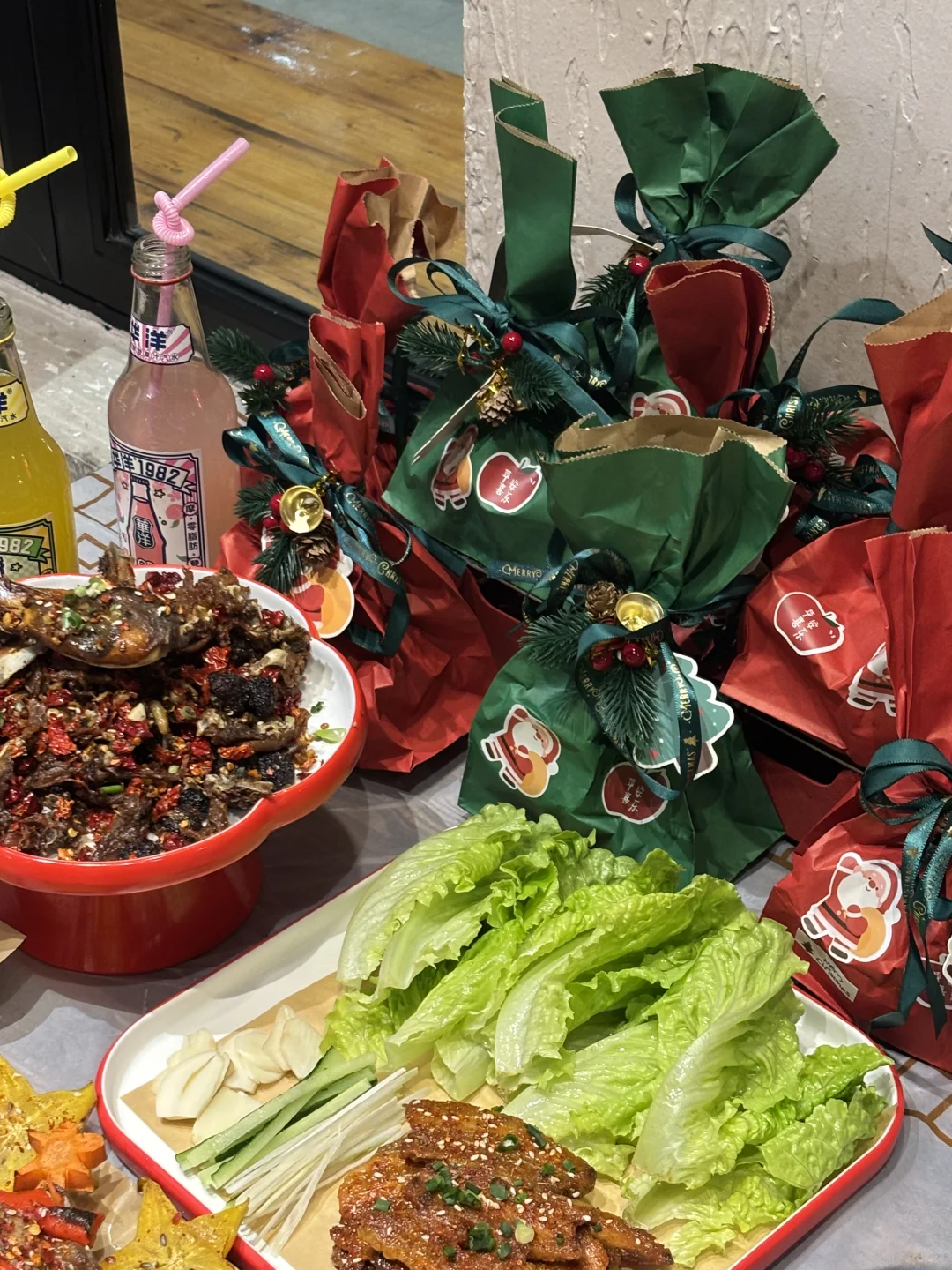 常德烧烤的圣诞浪漫！谁懂！