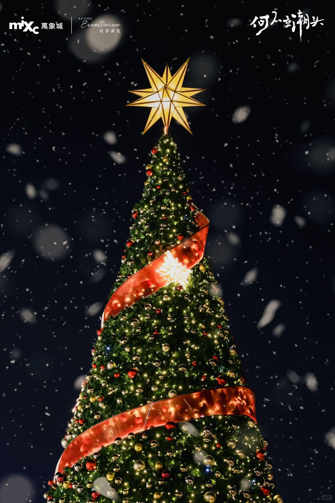 朋友圈圣诞摄影大赛🎄可以在万象城交卷了‼️