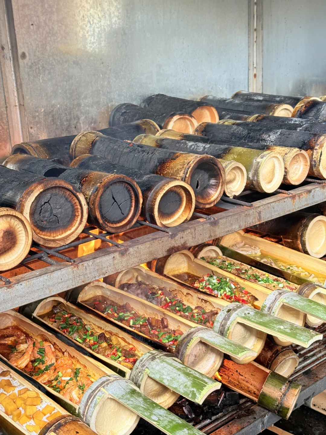 常德竹筒菜我以为又是噱头，结果真的好吃！