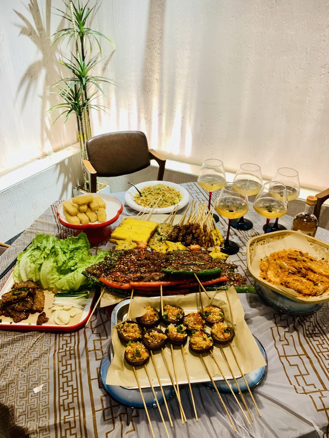 常德独一家！！能吃的圣诞树烧烤🎄