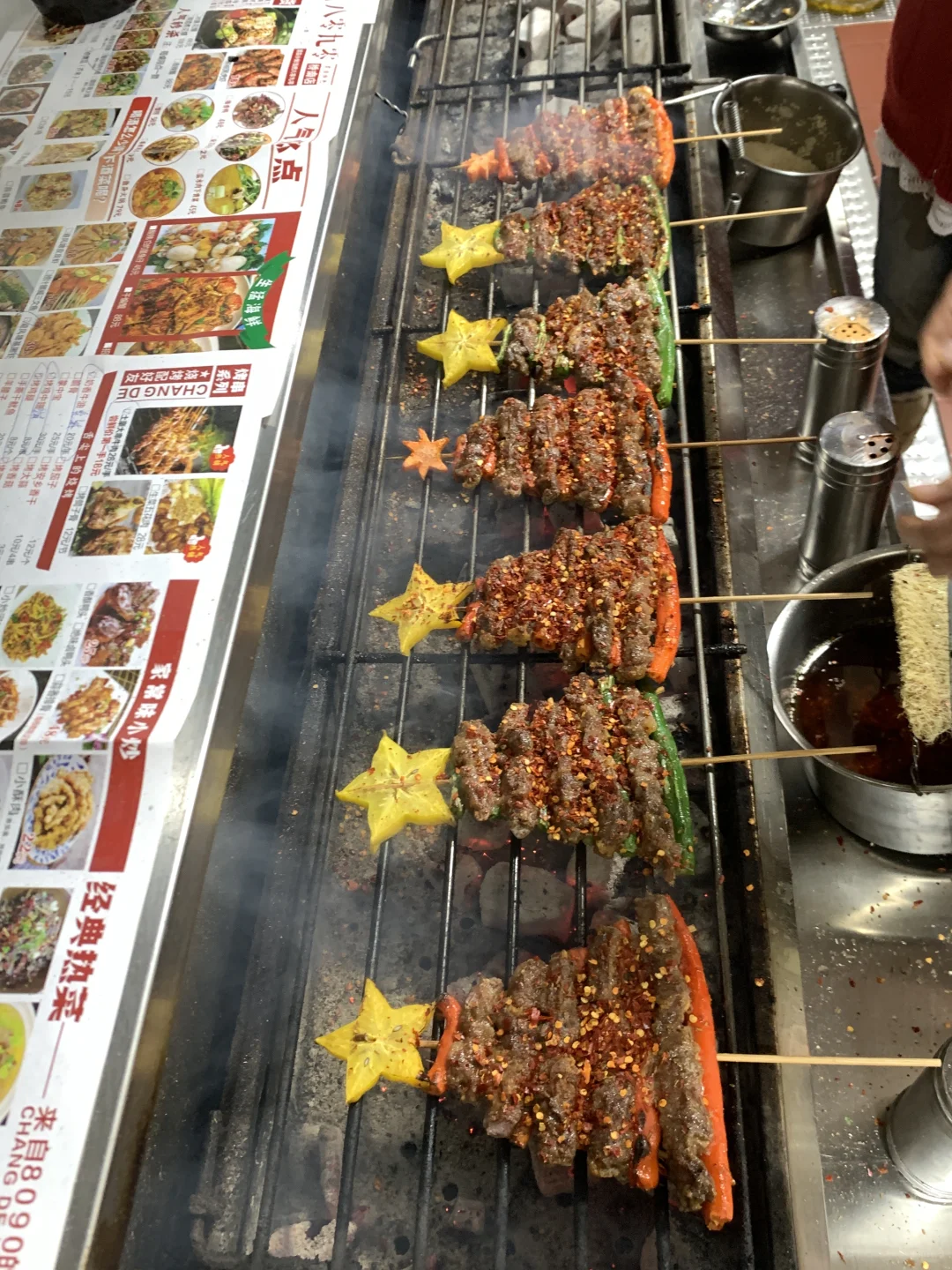 常德独一家！！能吃的圣诞树烧烤🎄