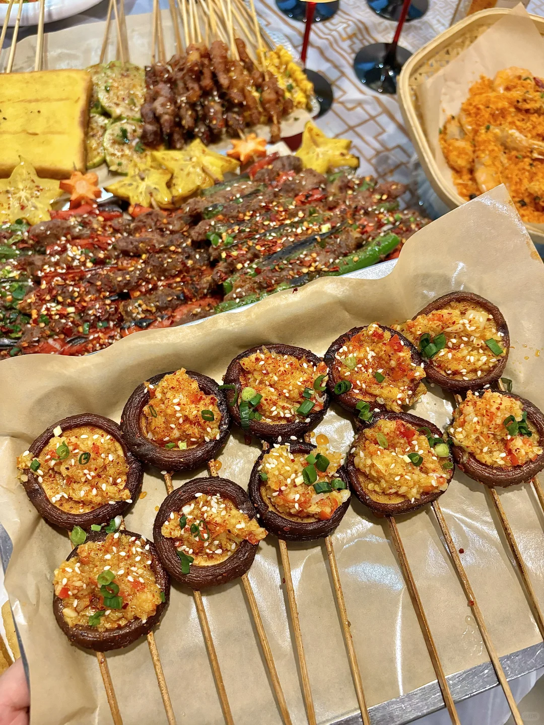 常德！！可以说是圣诞氛围最浓的烧烤店啦🎄