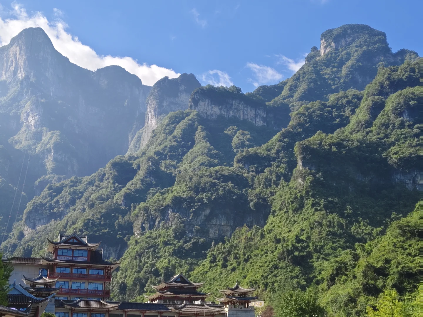 张家界的天气预报根本信不得