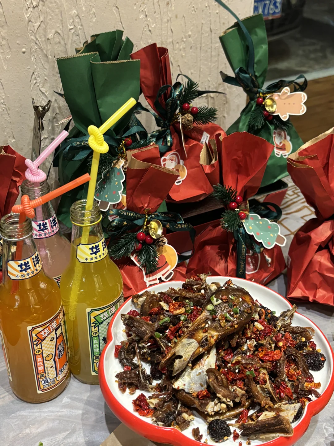 常德烧烤的圣诞浪漫！谁懂！