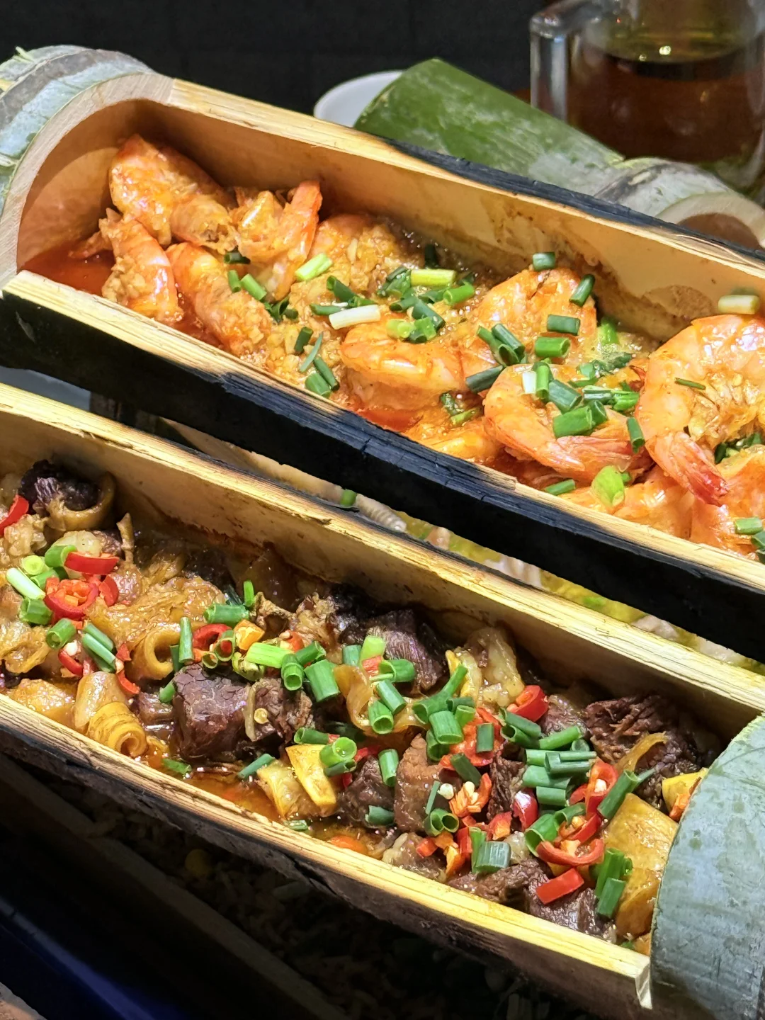 常德竹筒菜我以为又是噱头，结果真的好吃！