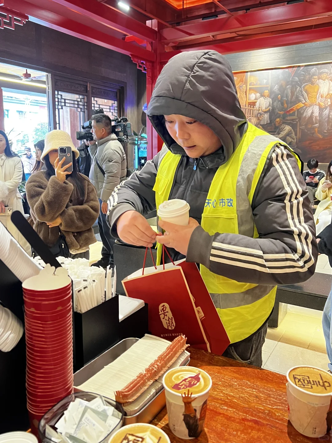 长沙真有你的！！黄兴广场免费请喝咖啡！！！！