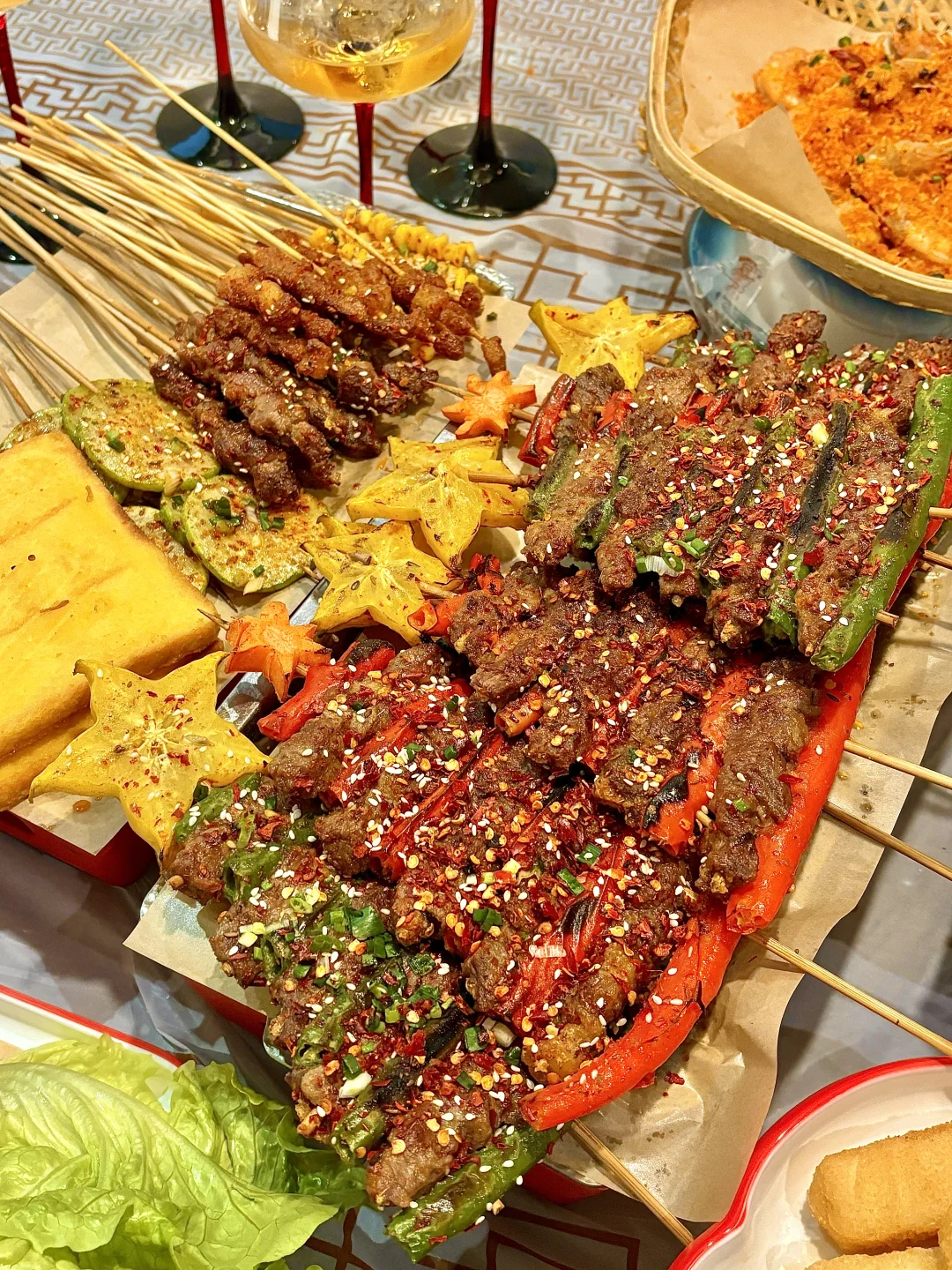 常德！！可以说是圣诞氛围最浓的烧烤店啦🎄