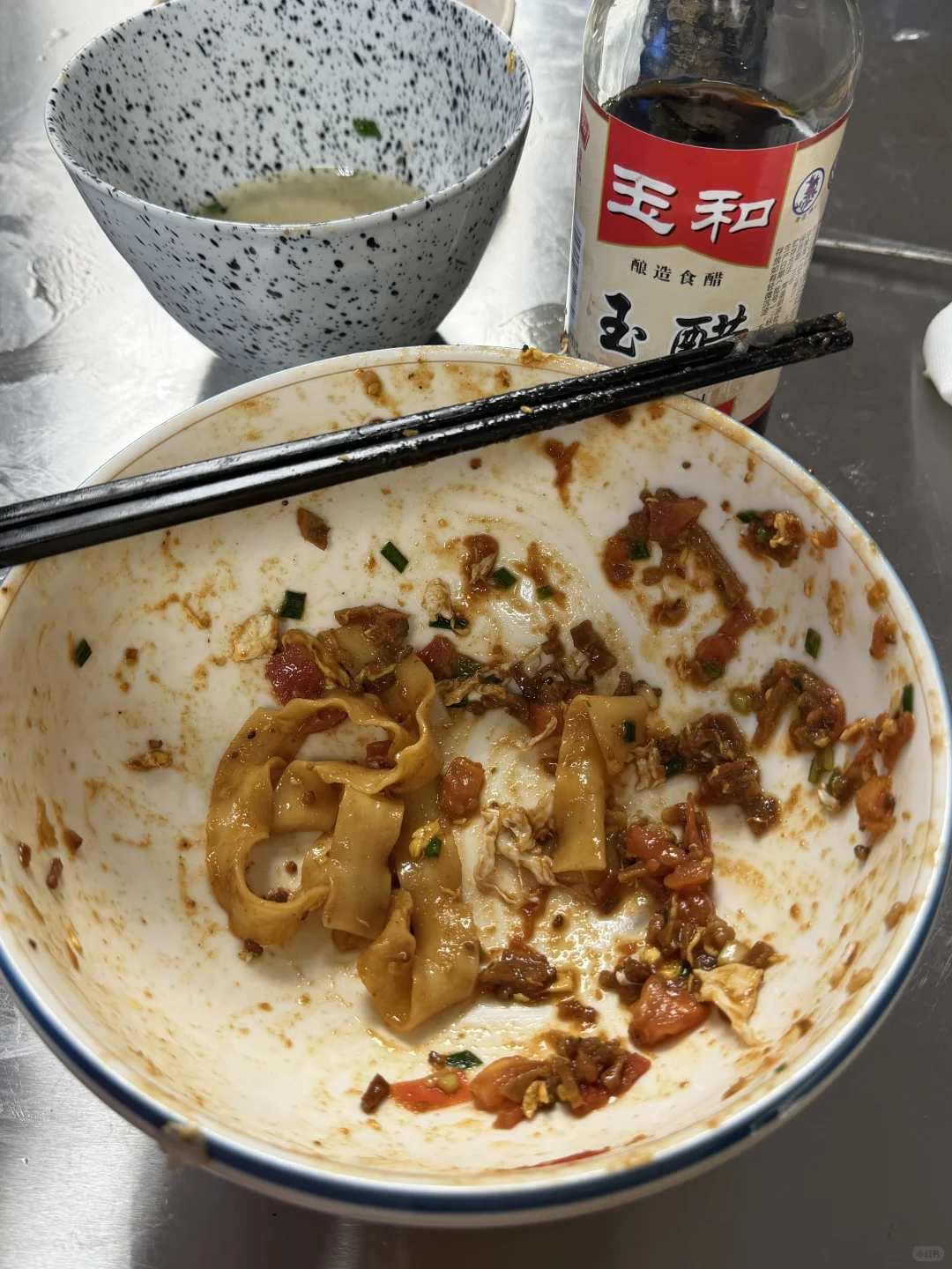 发现了长沙市无敌爆炸好吃的西红柿刀削面！