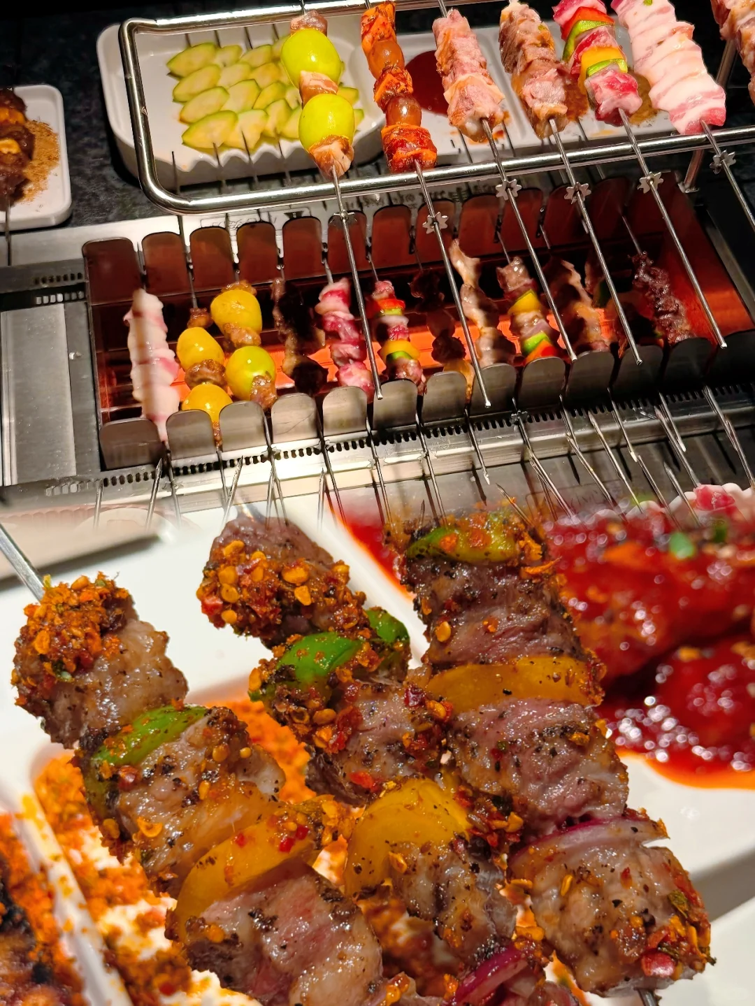 常德万达！为这口烤串我愿意天天排队