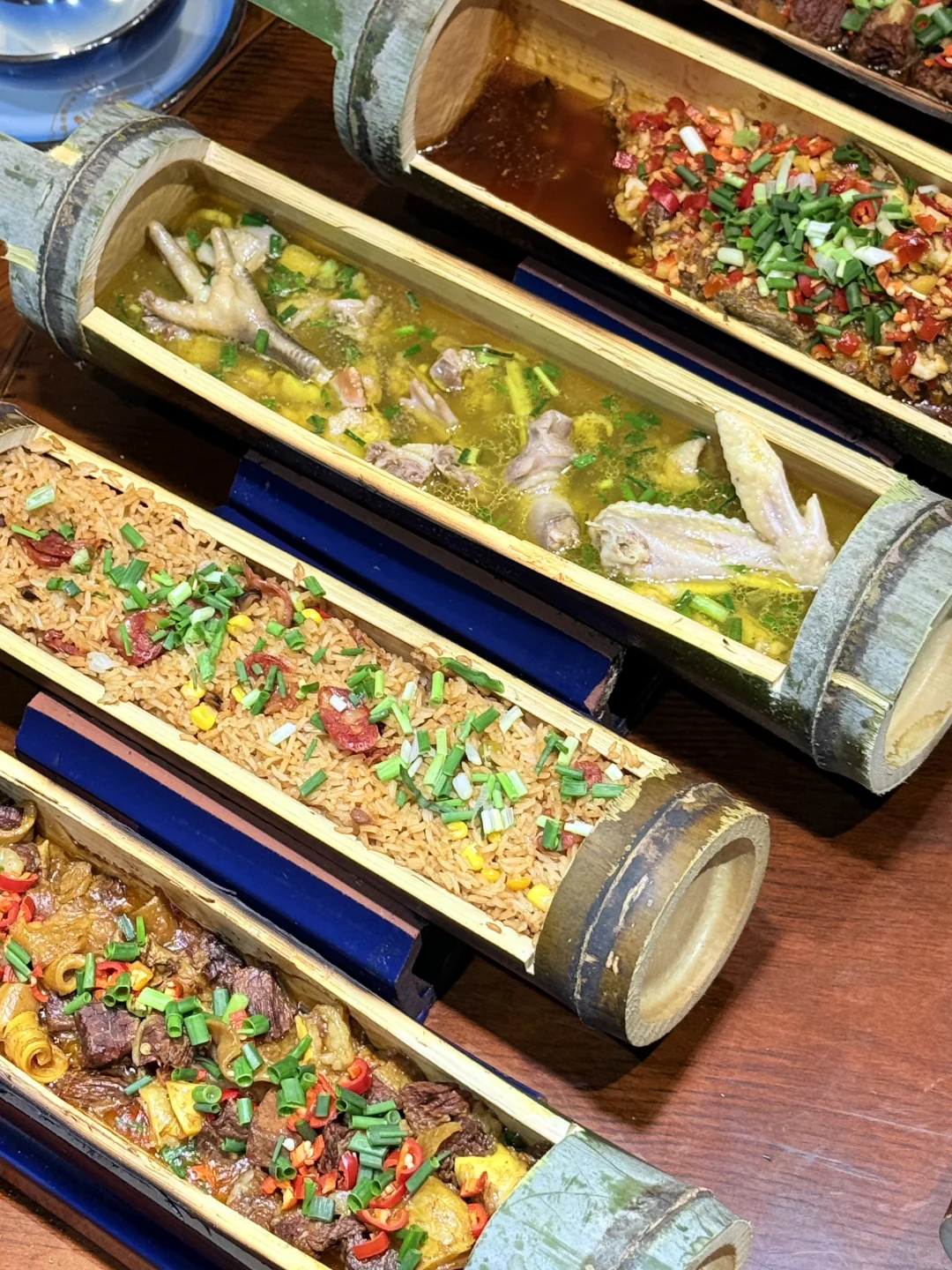 常德竹筒菜我以为又是噱头，结果真的好吃！