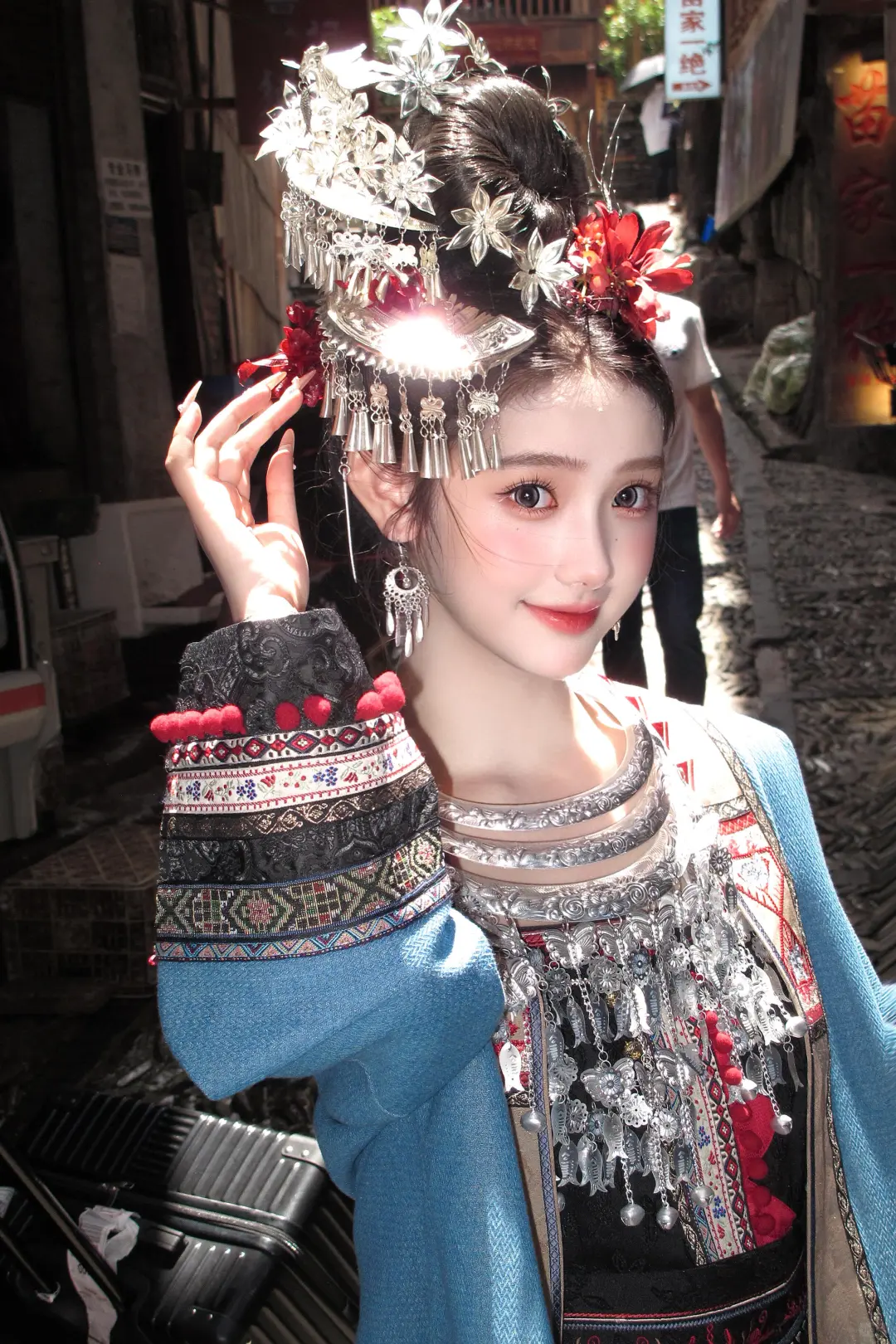 张家界！399💰💰当一天苗疆少女‼