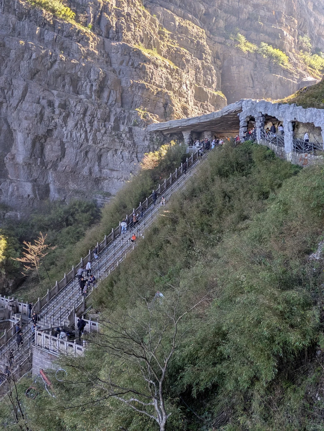 张家界：11月24日 · 天门山实拍