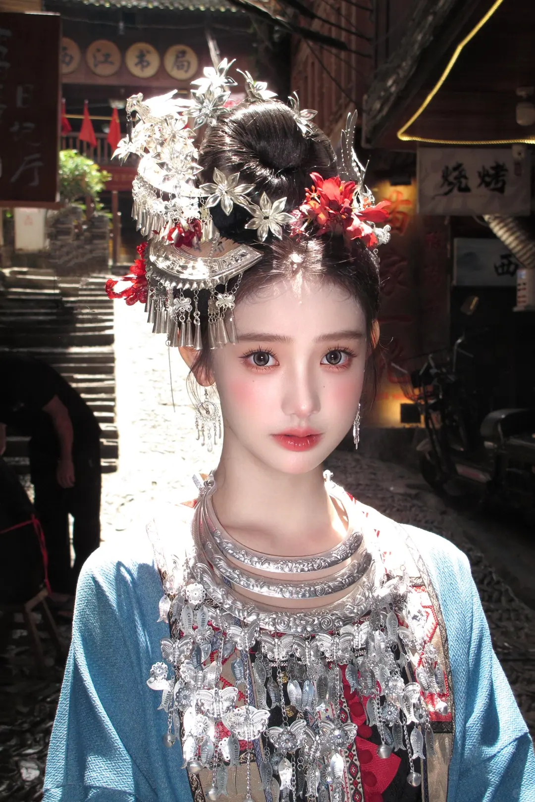 张家界！399💰💰当一天苗疆少女‼