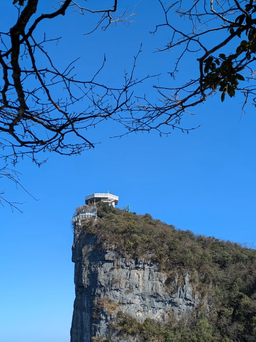 张家界：11月24日 · 天门山实拍