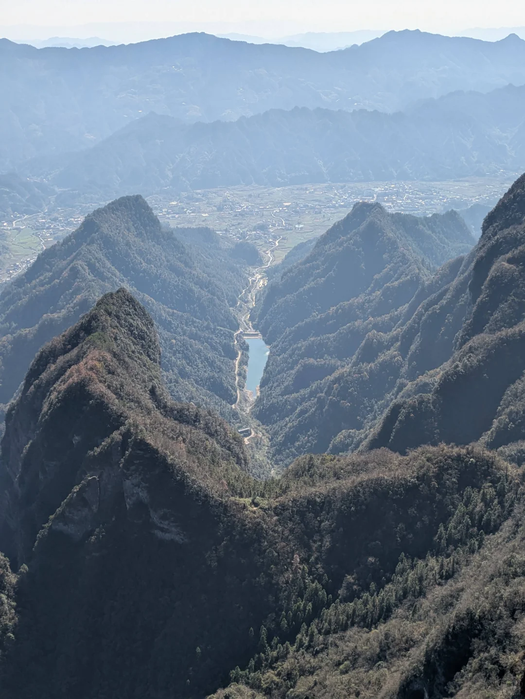 张家界：11月24日 · 天门山实拍