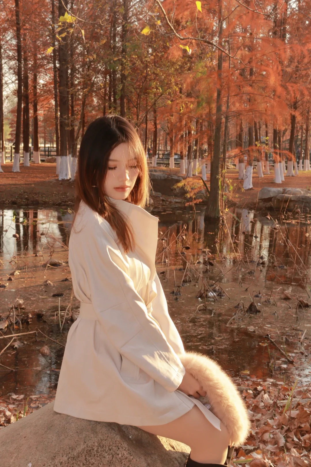 烟台约拍｜秋季落日🍂氛围感的神！