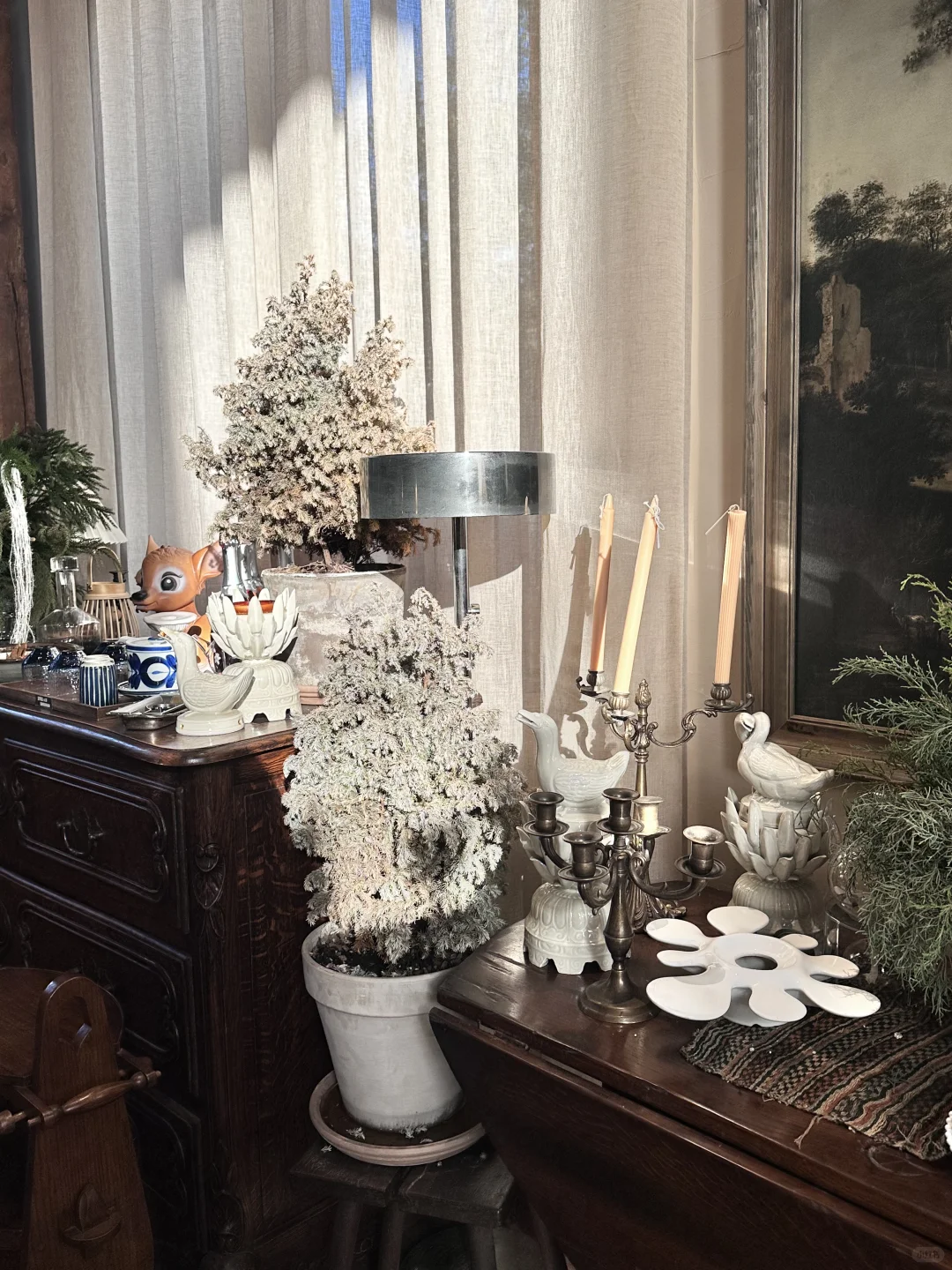 这家咖啡厅有好浓烈的复古味！