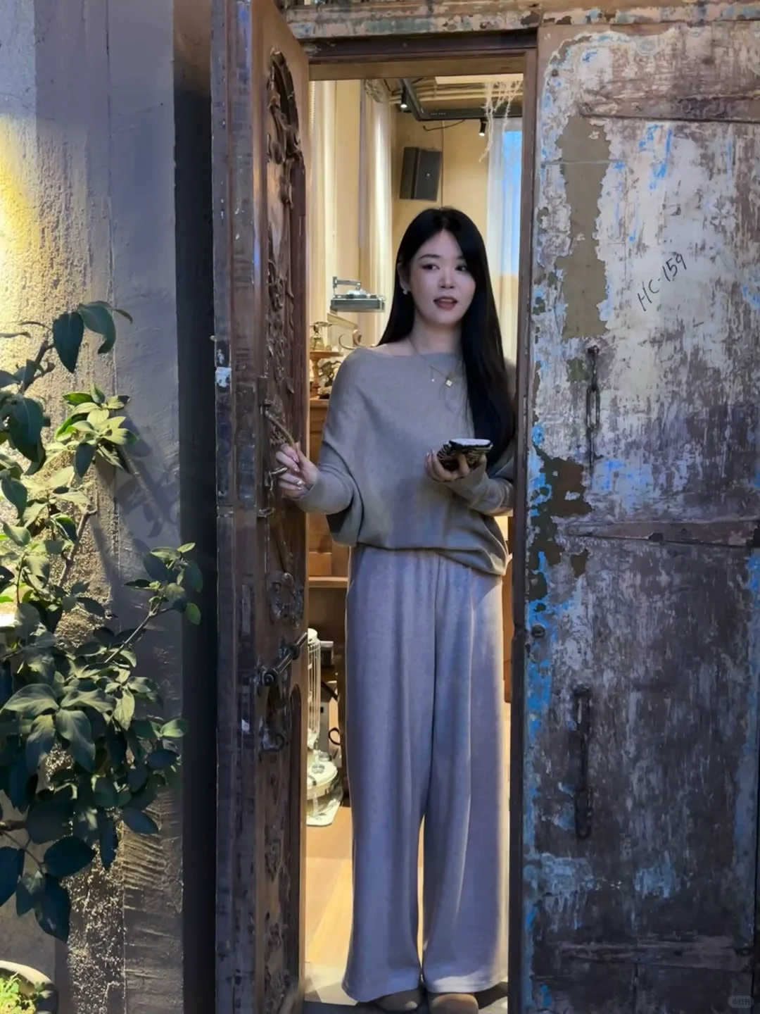 这家咖啡厅有好浓烈的复古味！