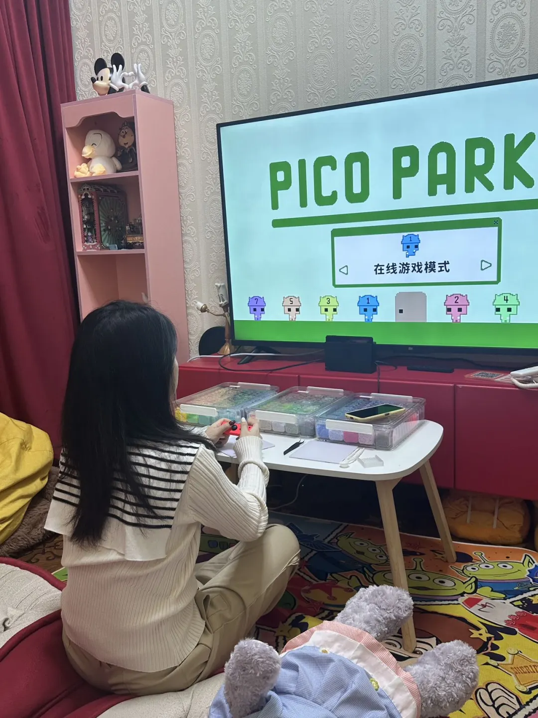 烟台山这家包间把快乐玩出花了🎮拼豆+电玩