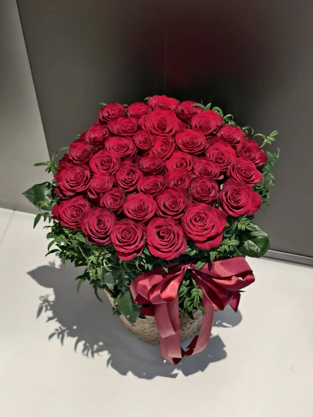 烟台花店|33支热烈的红