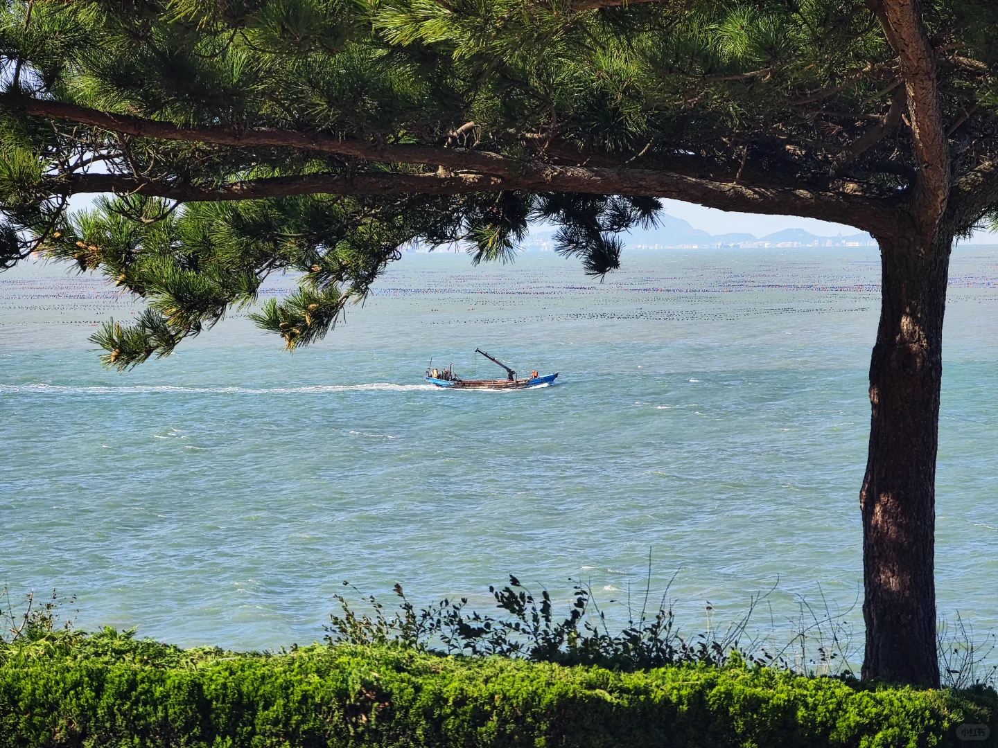 烟台，21点之后就在宾馆了