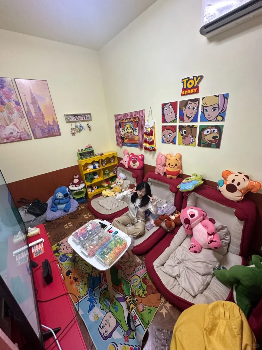 烟台山这家包间把快乐玩出花了🎮拼豆+电玩