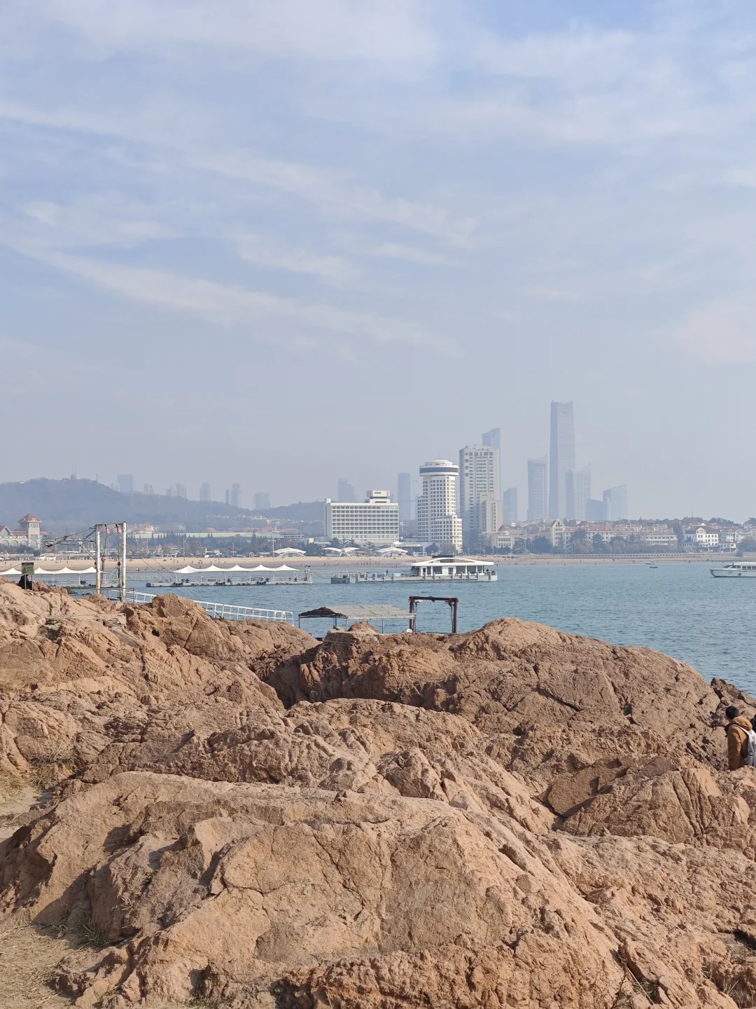 青岛的三天两晚，日均两万步