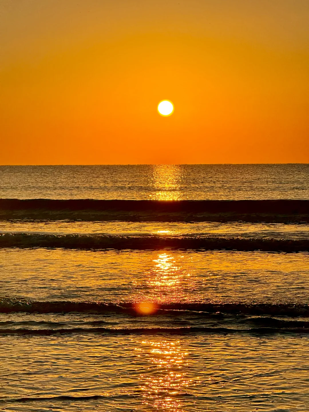 11.22实况❗️青岛橘子海日出🌅真的美哭了😭