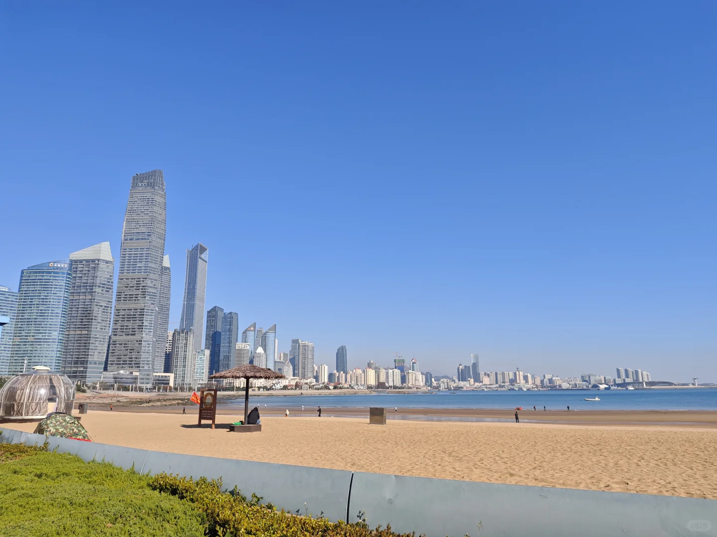 青岛的三天两晚，日均两万步