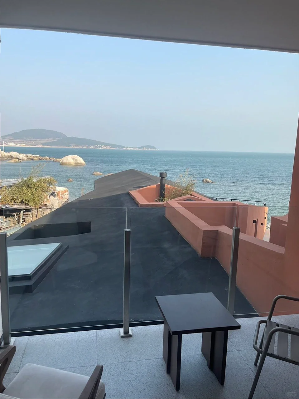 青岛📍崂山！海边私汤别墅！淡季好爽！