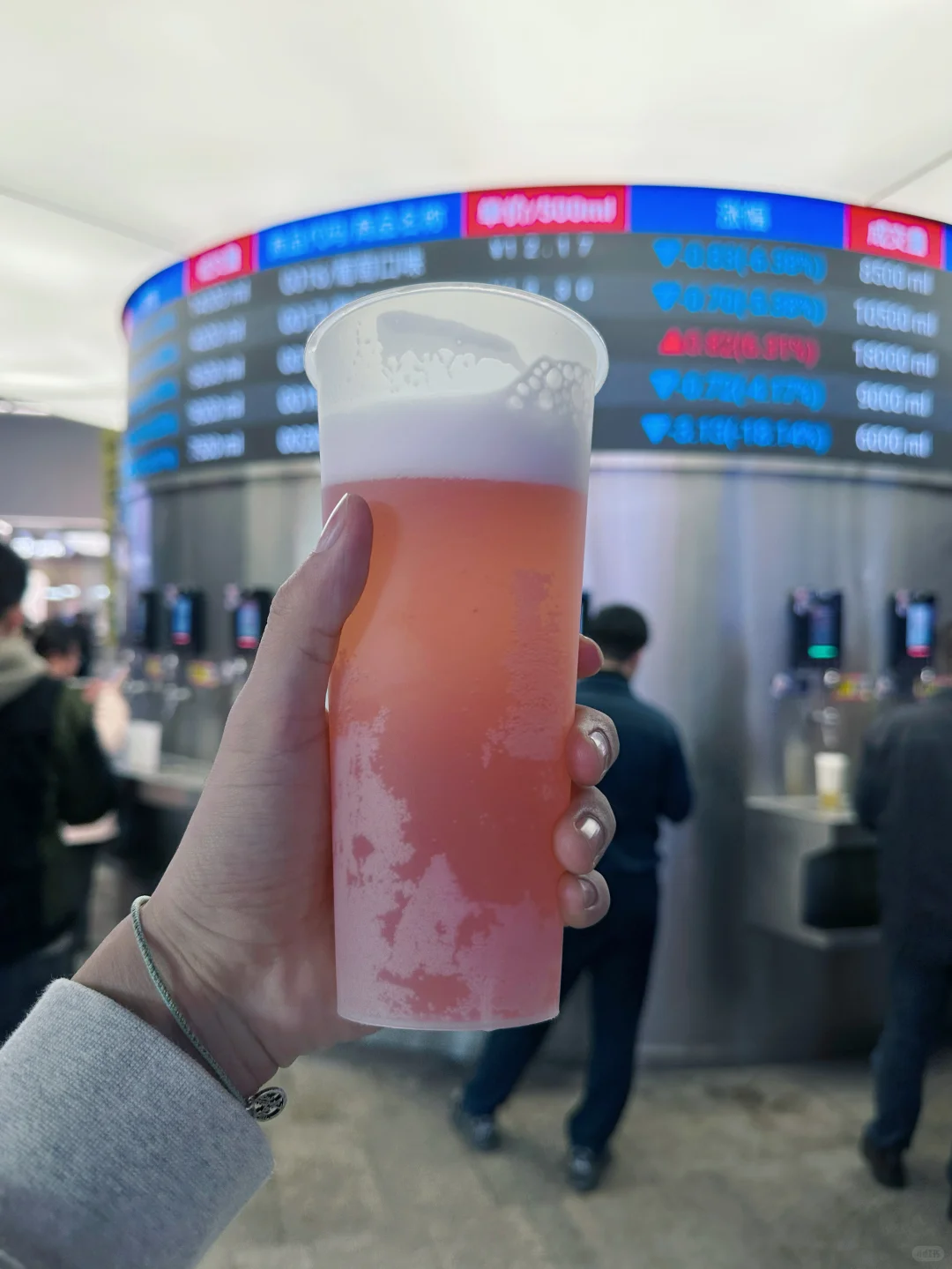 也是在青岛干了一杯🍻