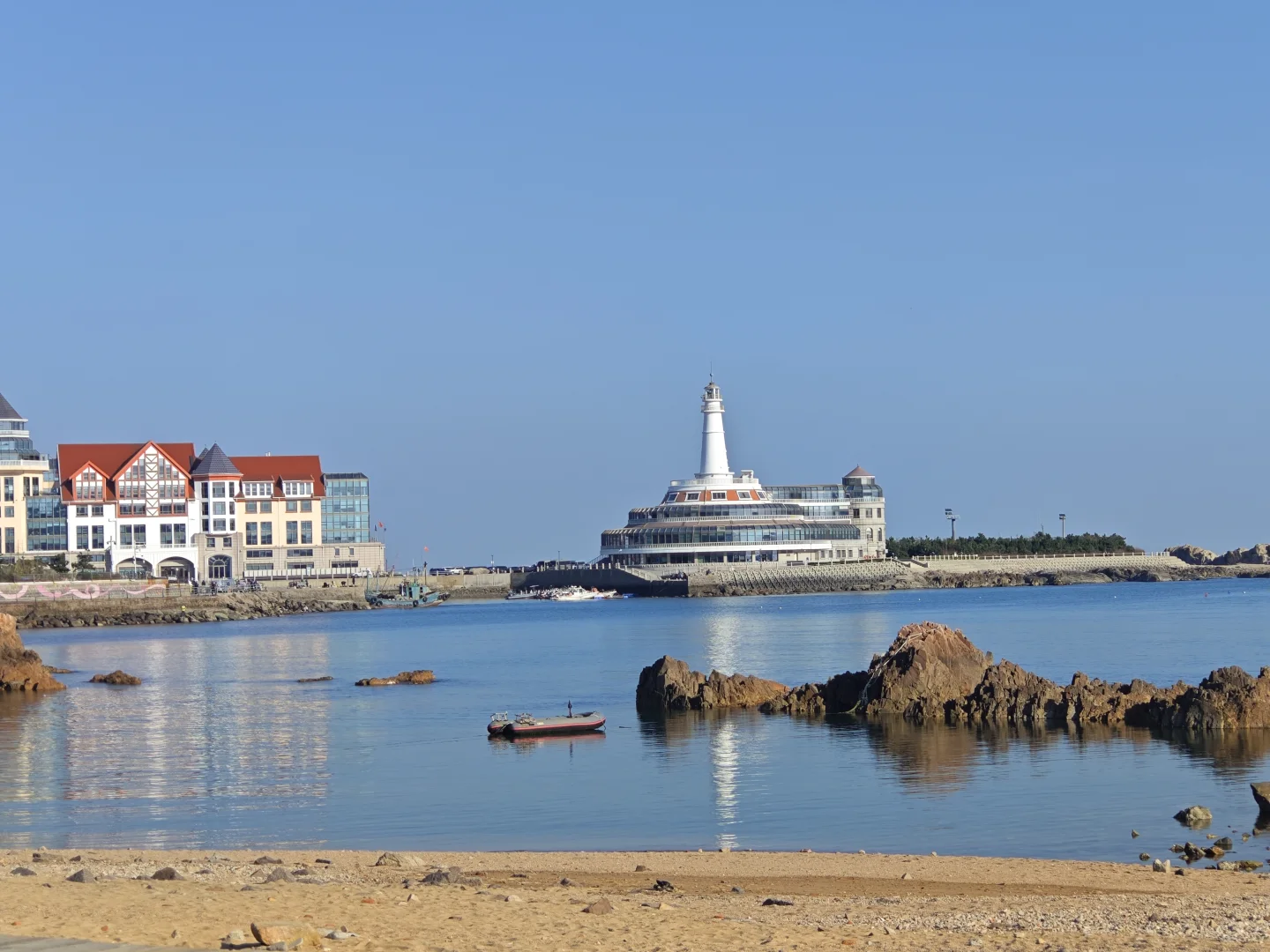 青岛的三天两晚，日均两万步