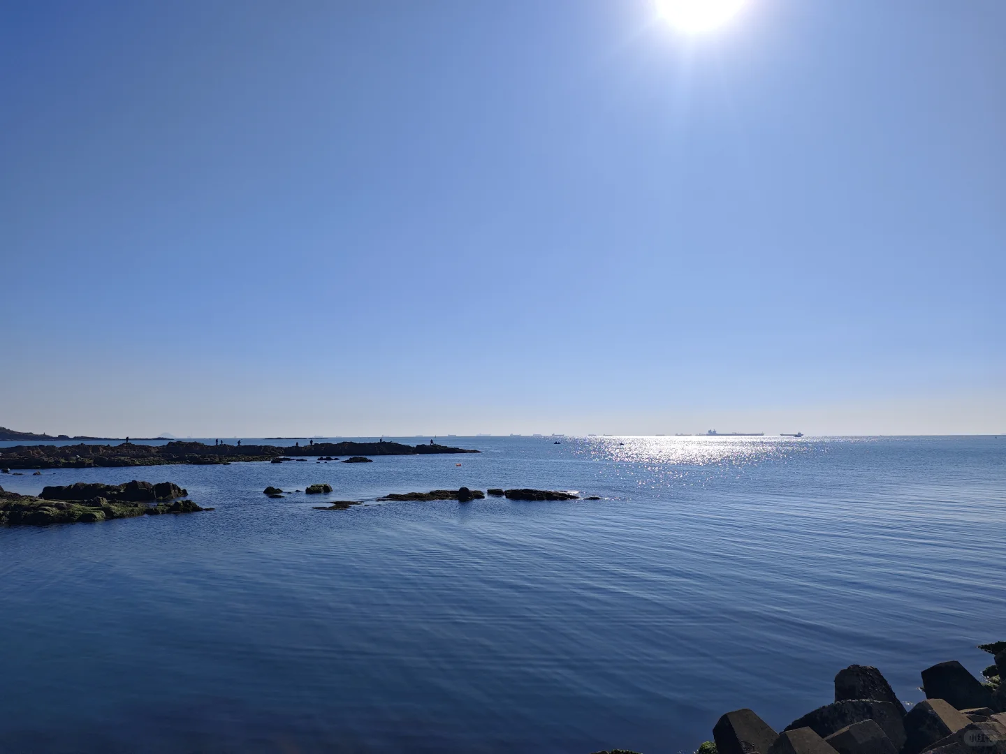 青岛的三天两晚，日均两万步