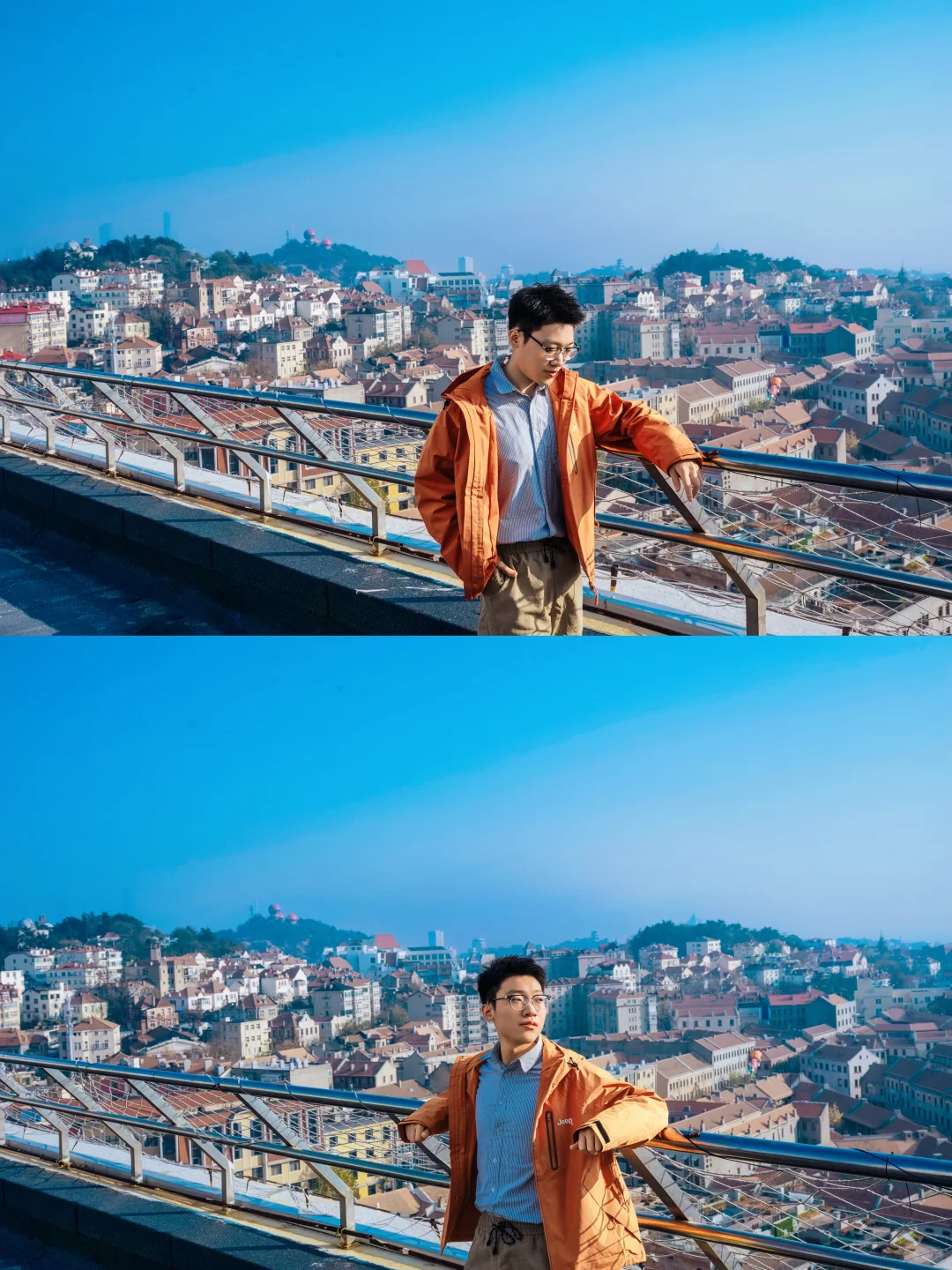 这张真的太有氛围感了！😭😭😭青岛，很爱