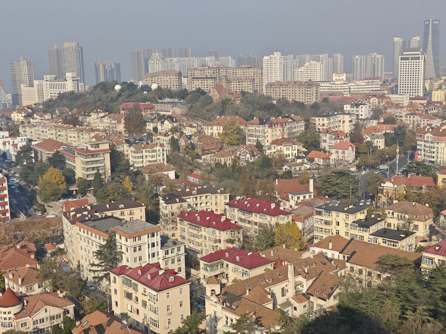 青岛的三天两晚，日均两万步