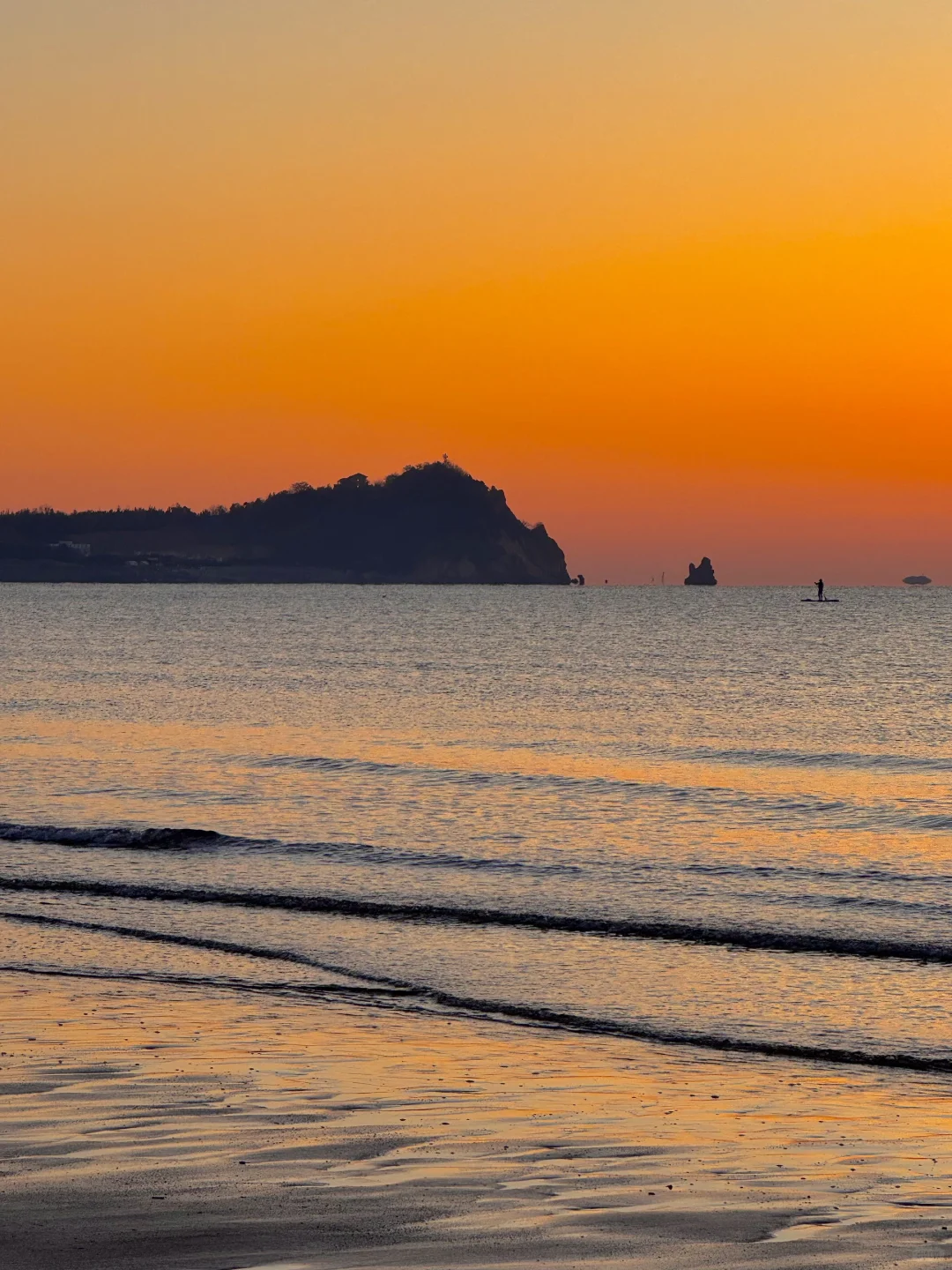 11.22实况❗️青岛橘子海日出🌅真的美哭了😭