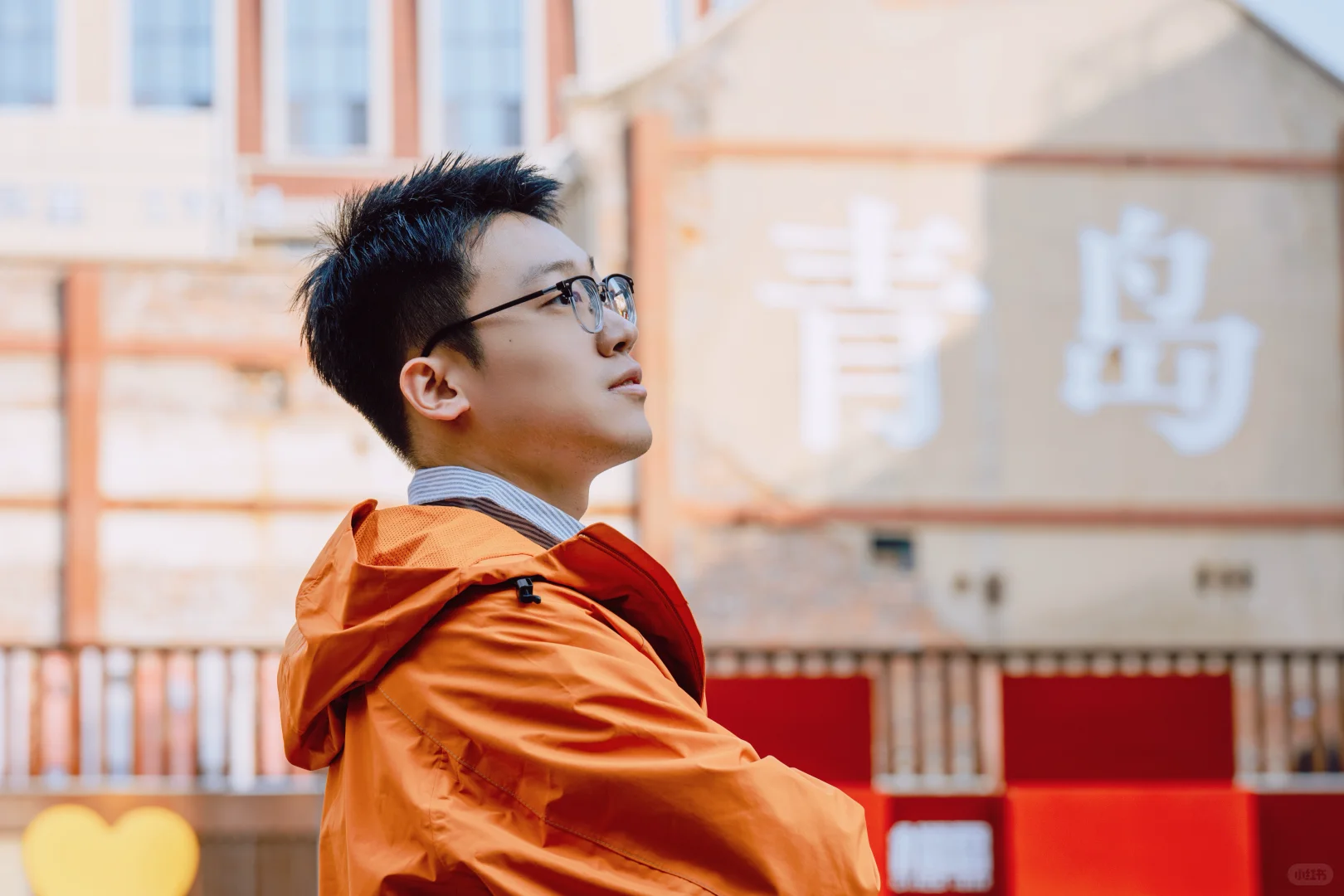 这张真的太有氛围感了！😭😭😭青岛，很爱